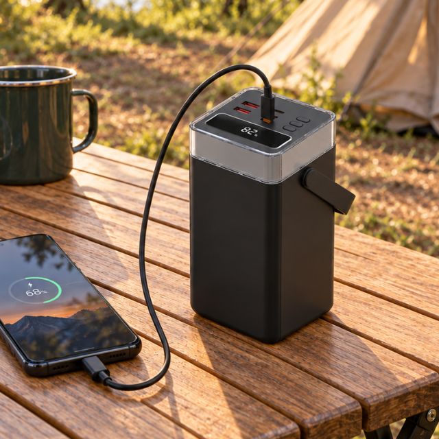 HP3 powerbank 100 000 mAh kapacitással és PD 100 W-os gyorstöltéssel